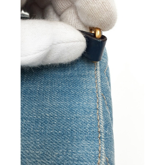 Gucci GG Marmont Denim Shoulder Bag - Picture 8 of 9